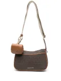 Michael Michael Kors monogram-pattern crossbody bag - Brown