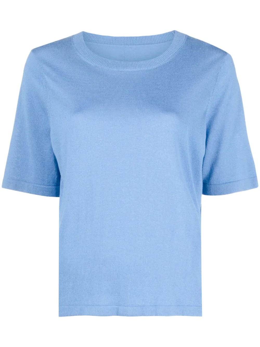 Chinti and Parker silk-cashmere blend T-shirt - Blue