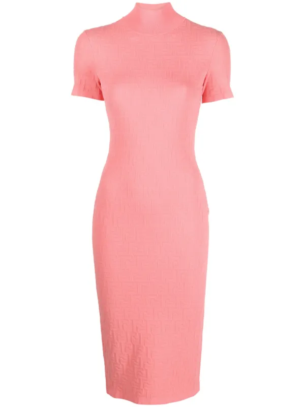 Fendi pink dress on sale