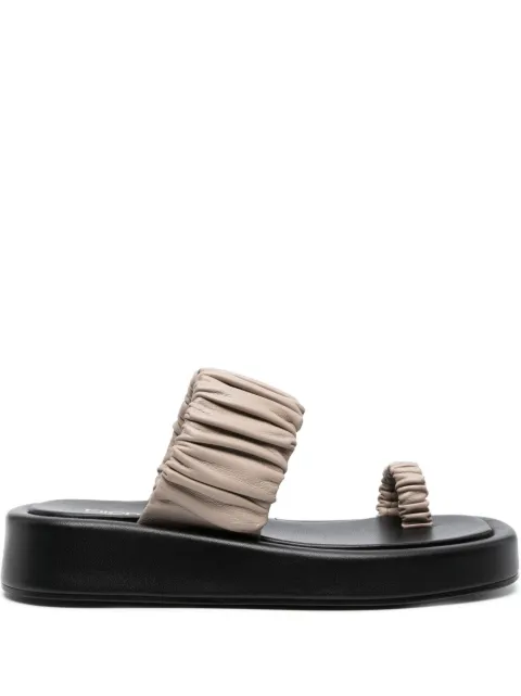 Elleme Amor 39mm platform leather sandals