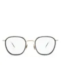 Oliver Peoples TK-9 square-frame glasses - Gold
