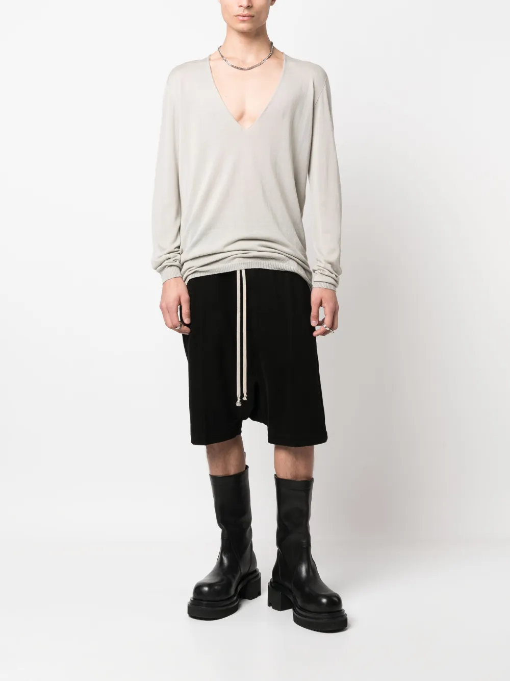 Rick Owens Trui van scheerwol - Grijs