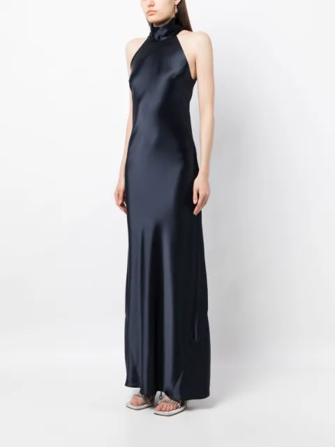 Galvan Sienna halterneck maxi dress DR0005401 - 2