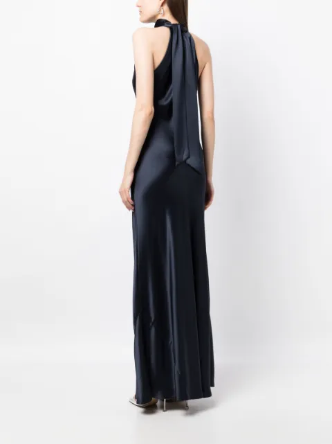 Galvan Sienna halterneck maxi dress DR0005401 - 3