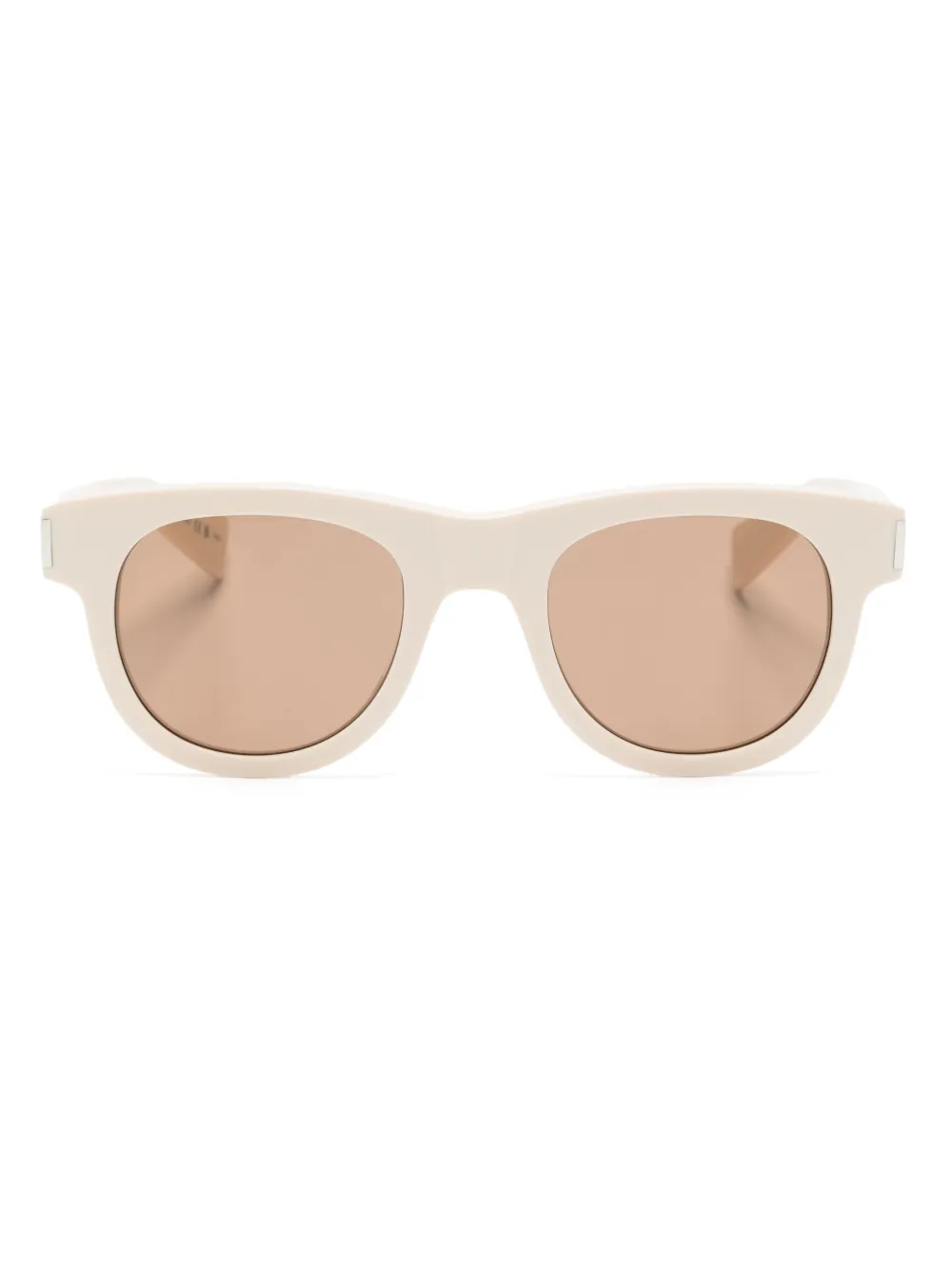 Saint Laurent Eckige Sonnenbrille Sl 571 In Neutrals