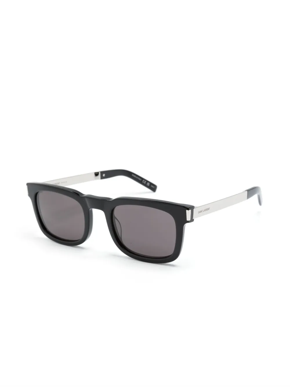 Saint Laurent Eyewear SL 581 zonnebril met vierkant montuur - Zwart
