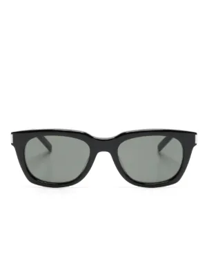 Saint Laurent Eyewear SL M148 サングラス | ブラック | FARFETCH JP
