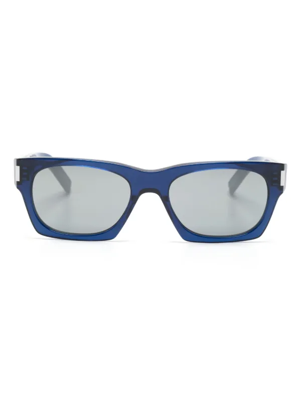 Saint laurent blue sunglasses best sale