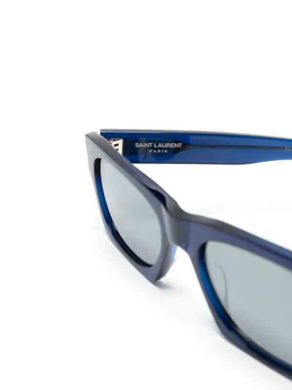 Saint laurent blue sales sunglasses
