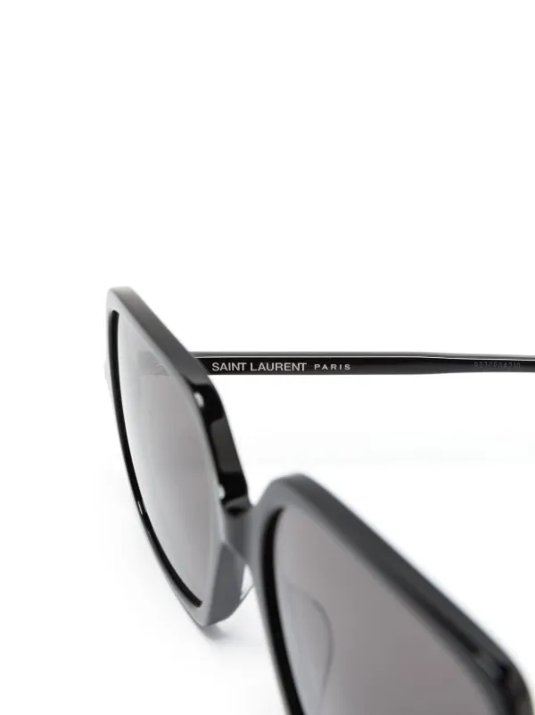Saint Laurent Eyewear SL 591 square-frame Sunglasses | Black  display picture 1