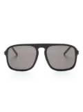 Saint Laurent Eyewear SL 590 pilot-frame sunglasses - Black