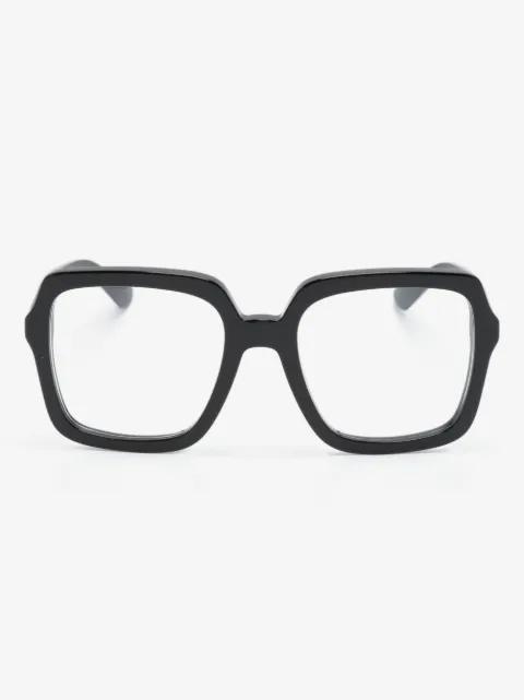 Gucci Eyewear lentes con armazón cuadrada
