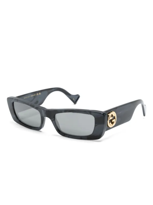 Gucci Eyewear スクエアフレーム サングラス - Farfetch