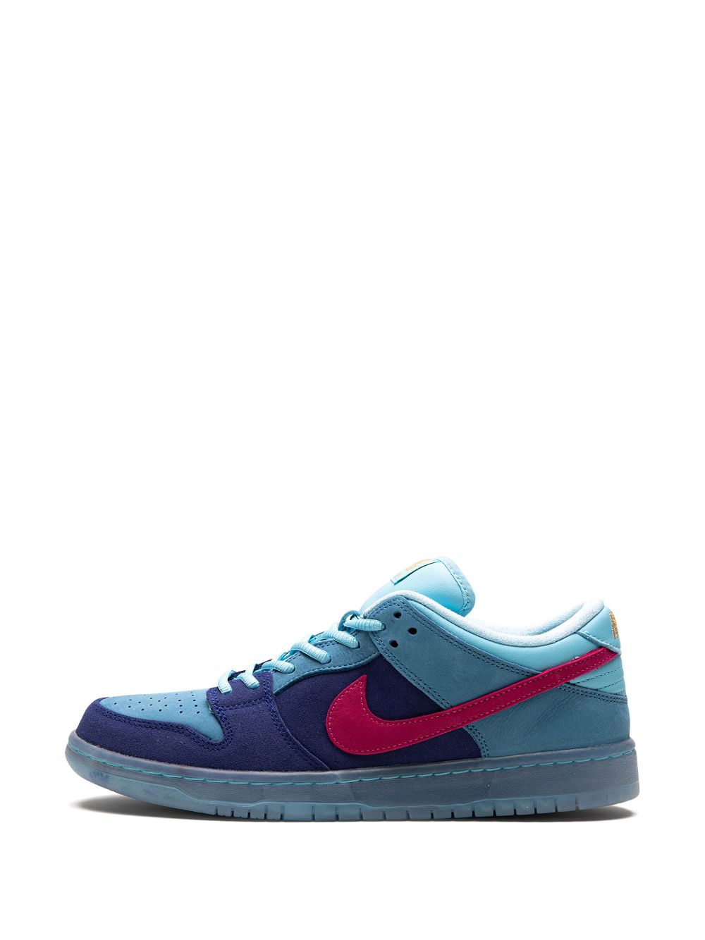 Shop Nike Sb Dunk Low "run The Jewels" Sneakers In Blue