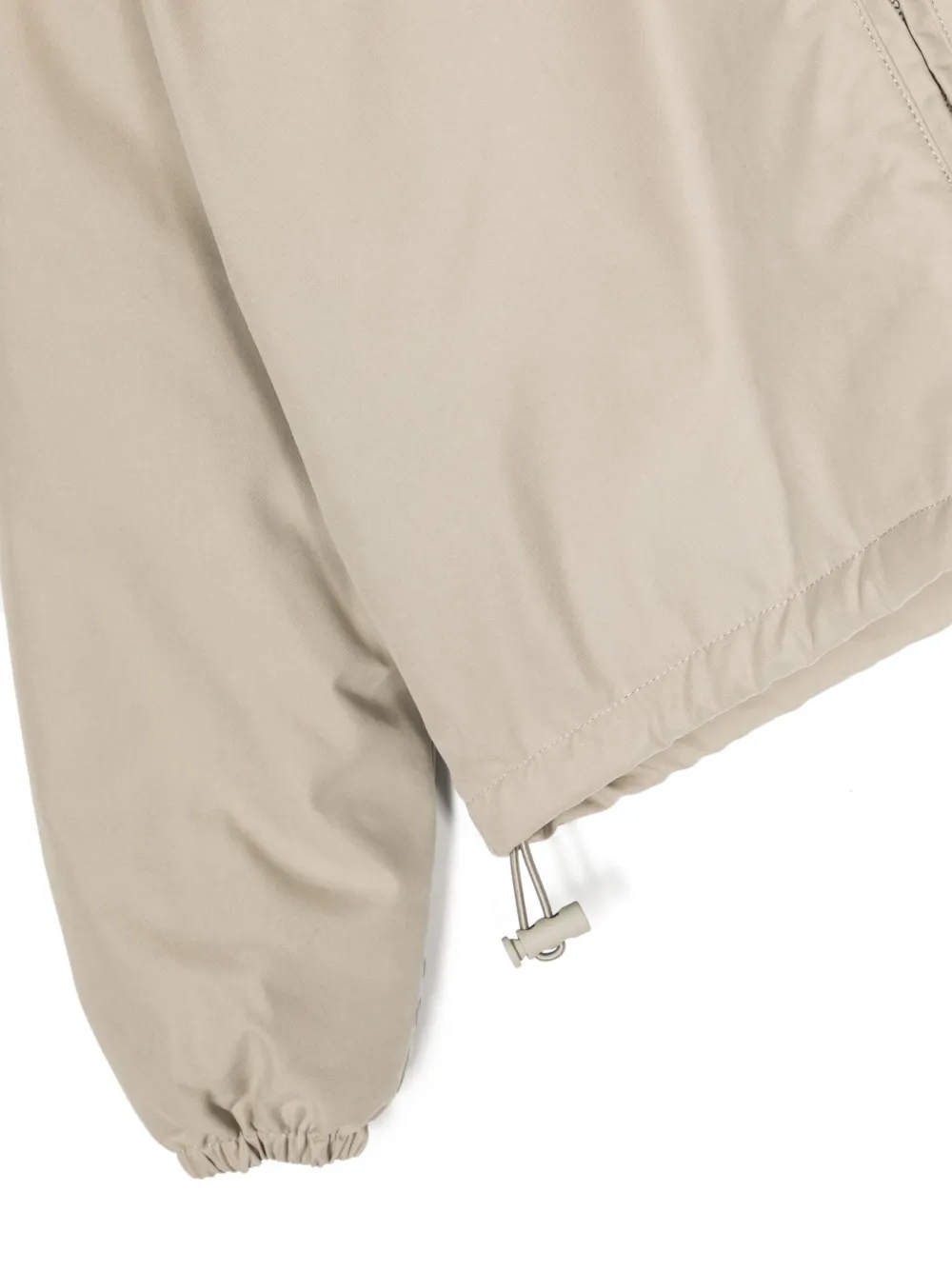 FEAR OF GOD ESSENTIALS KIDS Hoodie met logoprint Grijs