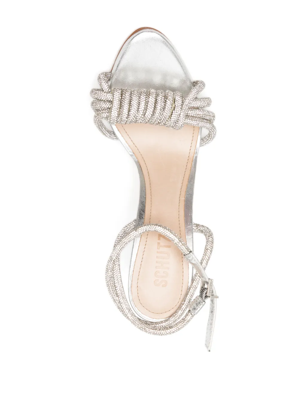 Schutz 120mm crystal-embellished Sandals - Farfetch