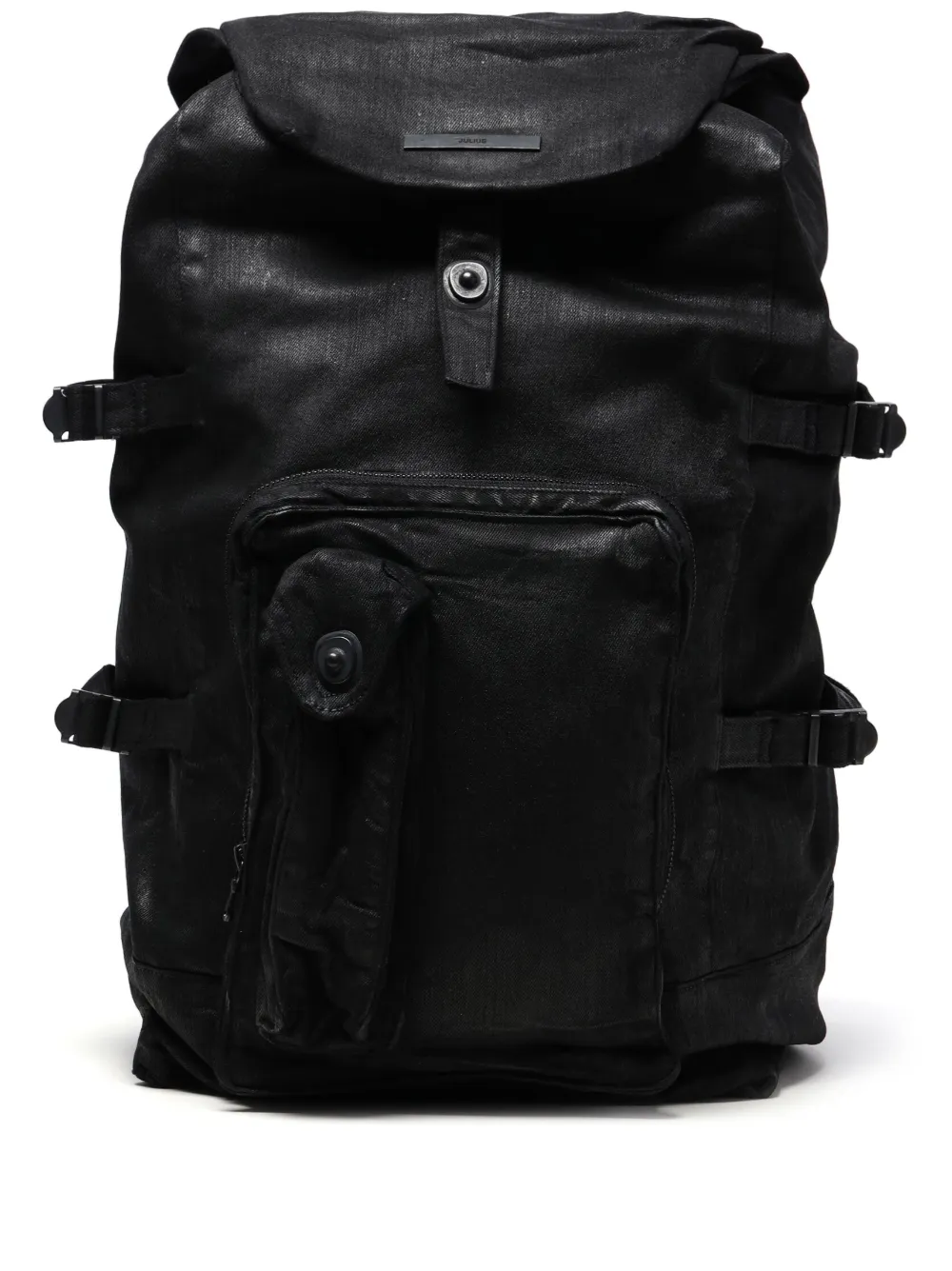 Julius distressed-effect slouch-body backpack
