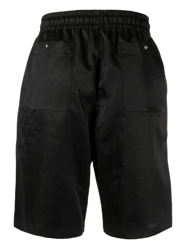 Needles drawstring-waist Track Shorts | Black | FARFETCH UK