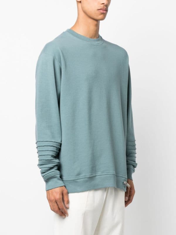 Undercover zip-detail crew-neck Sweatshirt - Farfetch