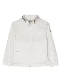 Moncler Enfant Farlak logo-patch hooded jacket - White