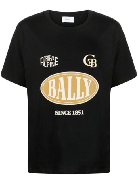 Bally - logo-print cotton T-shirt