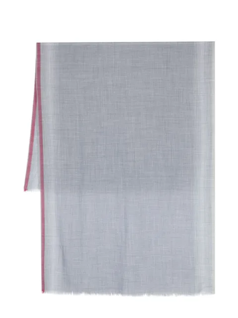 Brunello Cucinelli frayed virgin-wool scarf