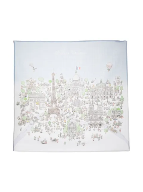 Atelier Choux graphic-print cotton blanket