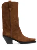 Giuseppe Zanotti 85mm pointed-toe cowboy boots - Brown