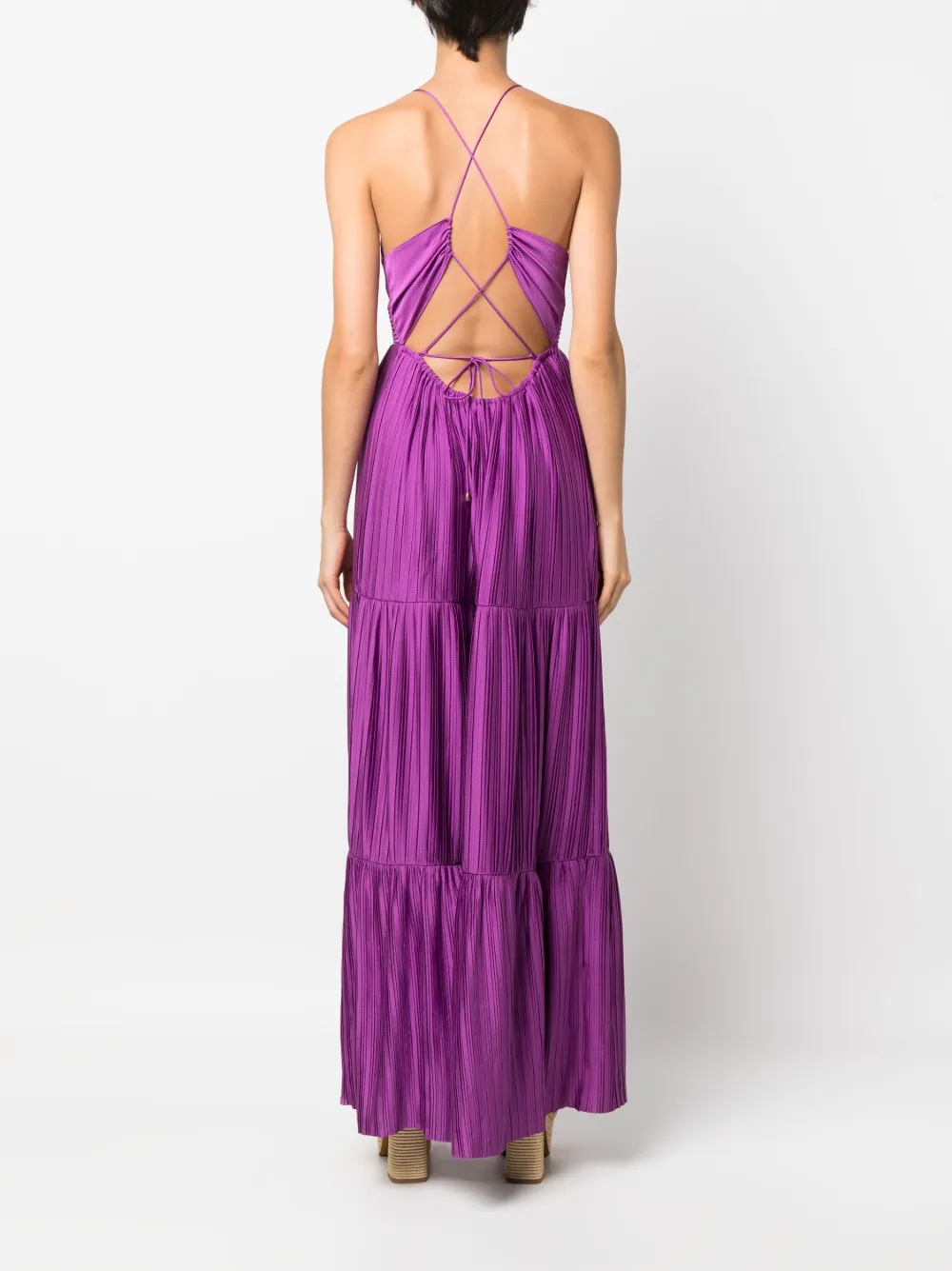 Ba&Sh Wasta Ruched Maxi Dress Farfetch