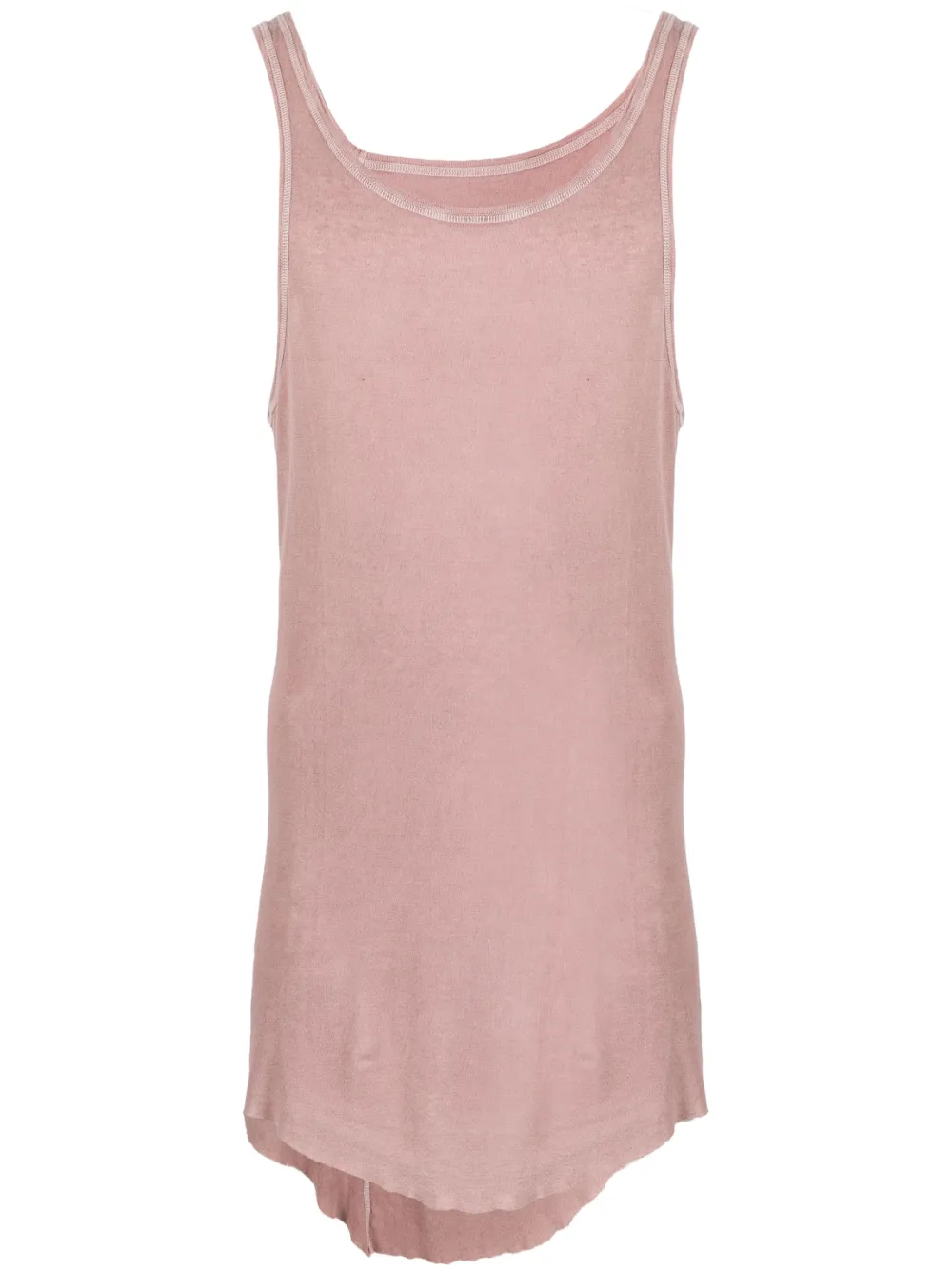 Boris Bidjan Saberi appliqué-detail tank top | Pink | Image 1