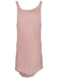 Boris Bidjan Saberi appliqué-detail tank top - Pink