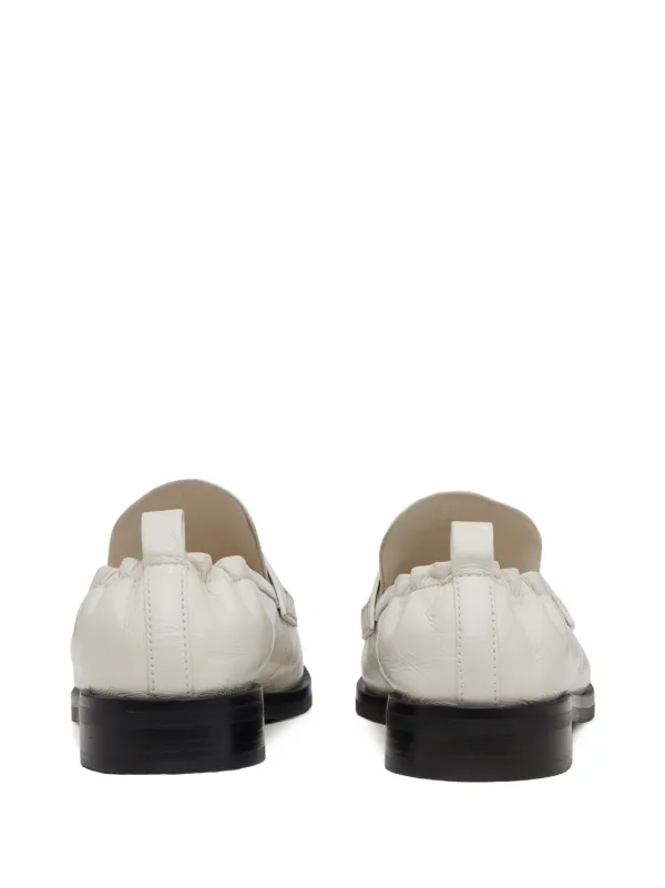 3.1 Phillip Lim Alexa レザーペニーローファー | ホワイト | FARFETCH JP