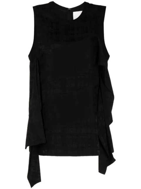 3.1 Phillip Lim panelled-design sleeveless top 