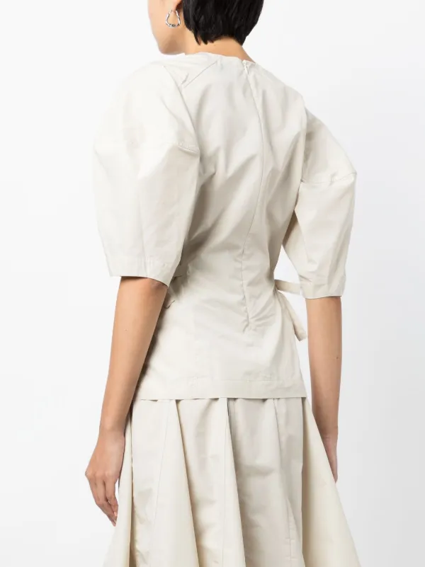 3.1 Phillip Lim ショートスリーブ Vネックトップ