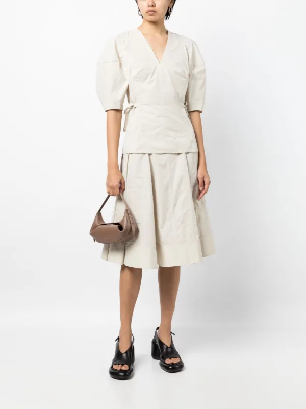 『希少』フィリップリム　ショートスリーブ　Vネック　トップ　ブラウス 3.1 Phillip Lim ショートスリーブ Vネックトップ