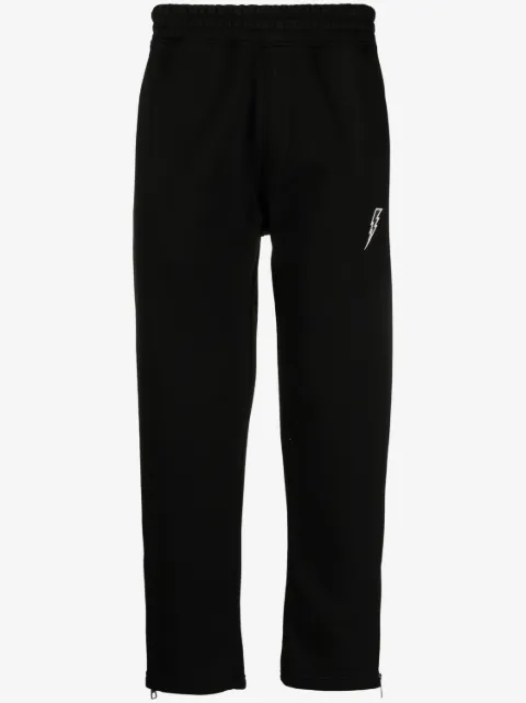 Neil Barrett joggers con logo bordado