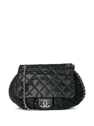 CHANEL Pre-Owned Mini Chain Around Quilted Shoulder Bag - Farfetch