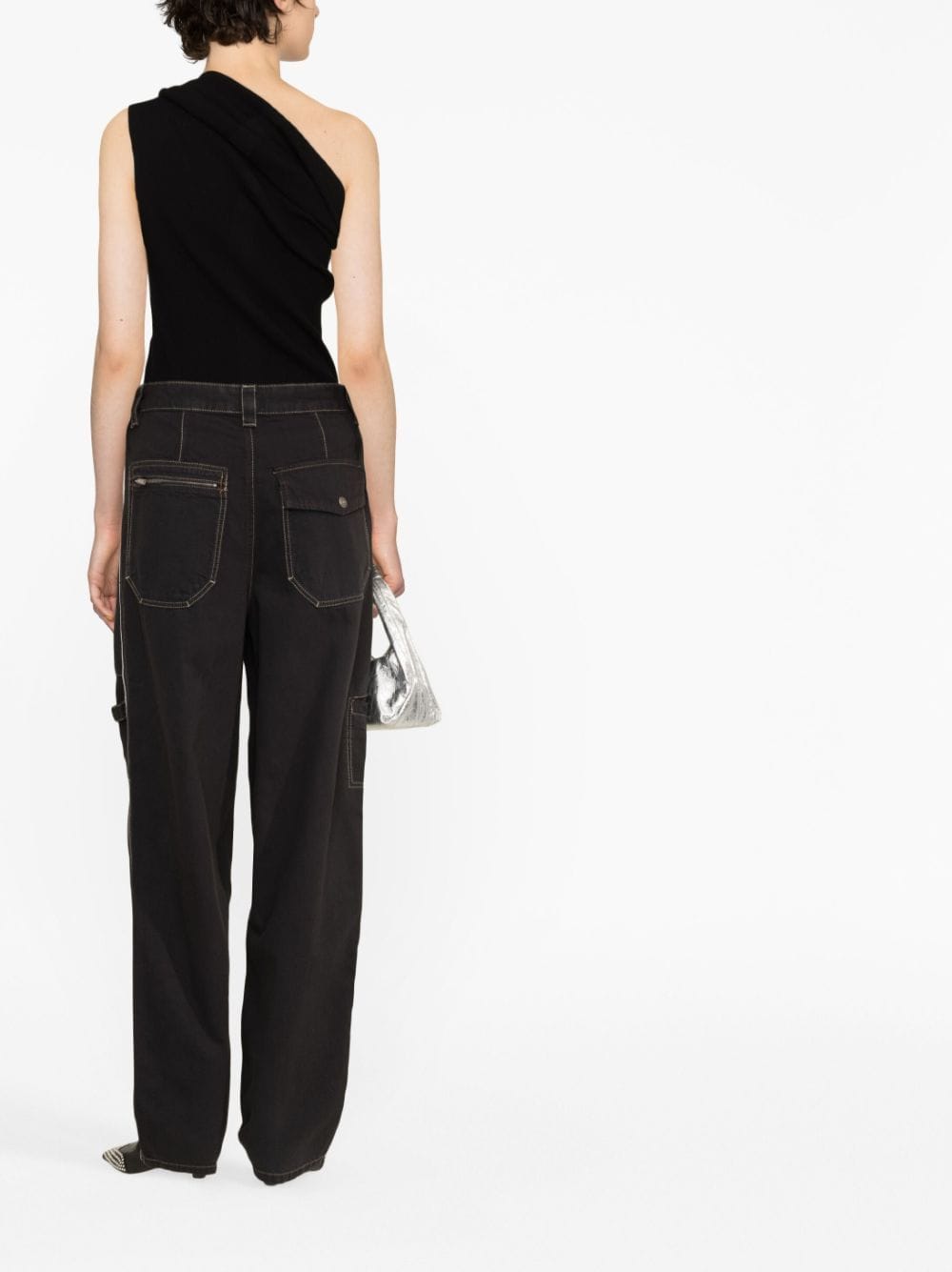 ISABEL MARANT Paciane wide-leg Cargo Jeans - Farfetch