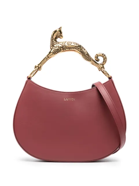 Lanvin sculpted cat-handle tote bag