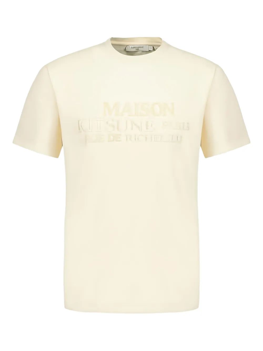 Maison Kitsuné Paris T-shirt - ニュートラル Maison Kitsuné Paris T-shirt - ニュートラル