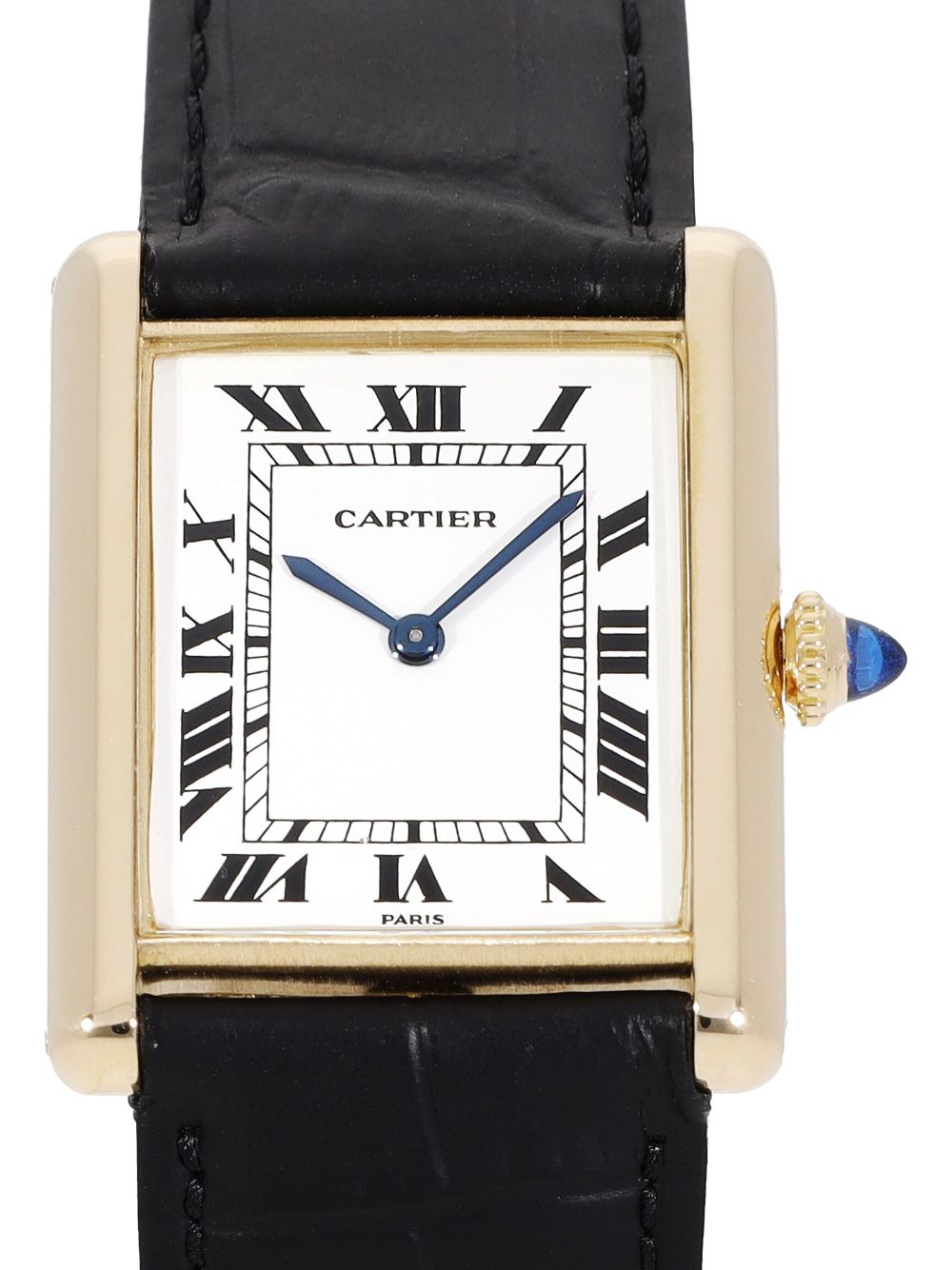 Cartier 1980 pre-owned Tank horloge - Wit