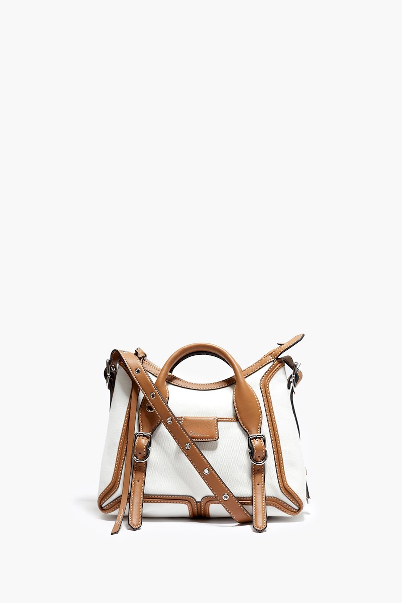 Pashli Moto Satchel -white #0 Pashli Moto Satchel , null- 0