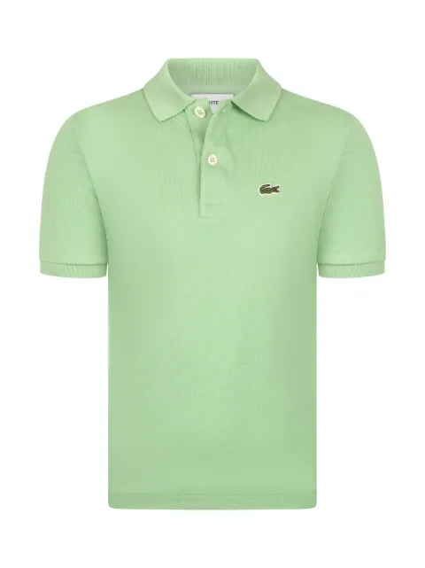 Lacoste Kids Camisa polo com patch de logo