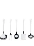 Alessi set-of-five stainless steel cutlery - Silver