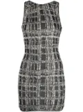 VITELLI sleeveless knitted minidress - Black
