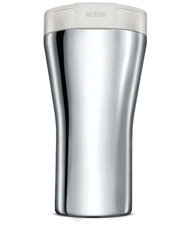 Alessi Caffa Travel Mug | Silver | FARFETCH