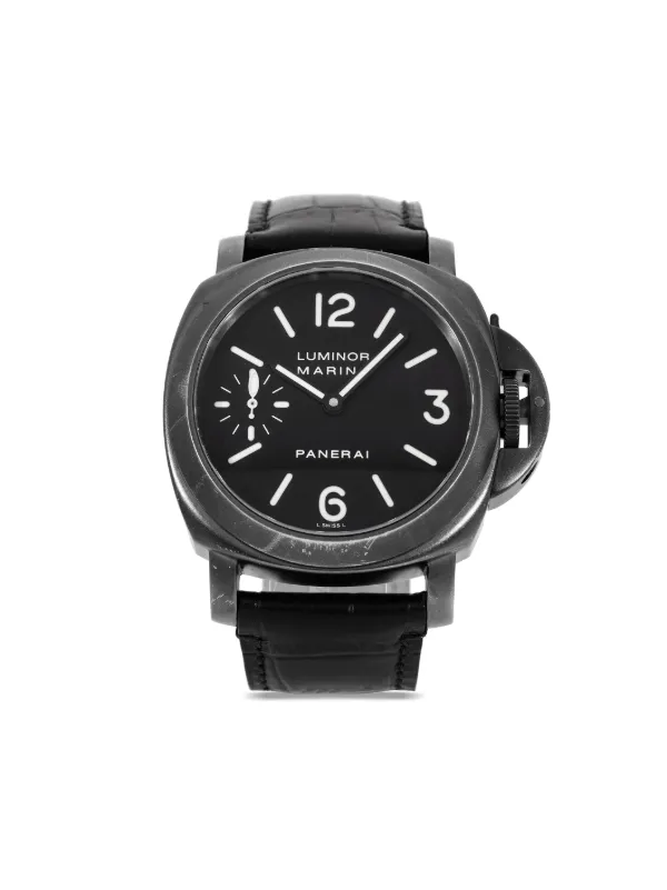 Panerai 1999 pre owned Luminor Marina 44mm Black FARFETCH KW