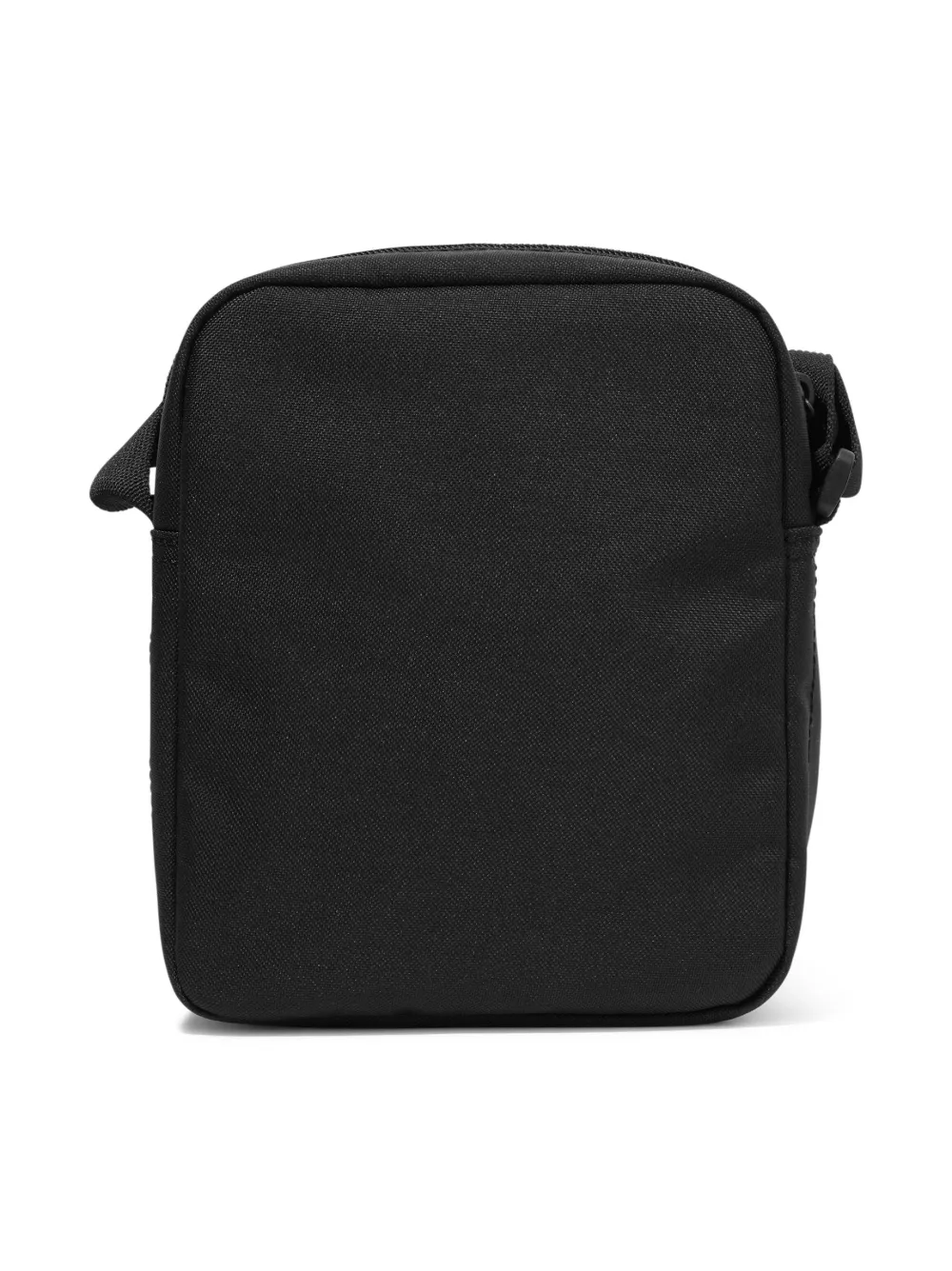 Lacoste Kids logo-patch zipped shoulder bag - Zwart