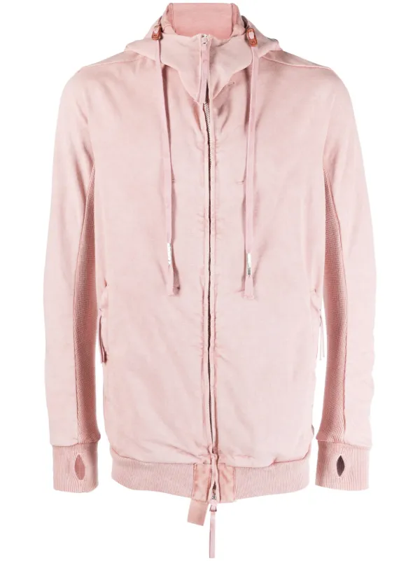 Boris Bidjan Saberi zip-up Cotton Hooded Jacket - Farfetch