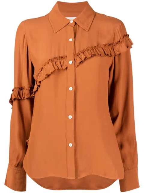 3.1 Phillip Lim ruffled long-sleeve shirt